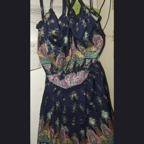 Womens BoHo Vintage Romper - Picture 4 of 8